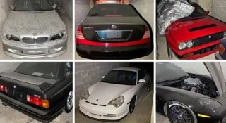 В Україні знайшли вражаючу колекцію покинутих BMW та Mercedes