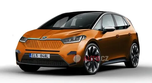 Найновіший електромобіль Skoda з'явився на перших зображеннях