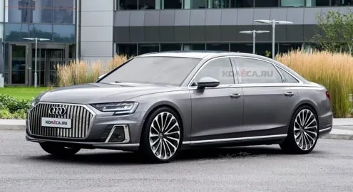 Первые изображения роскошного конкурента Maybach от Audi