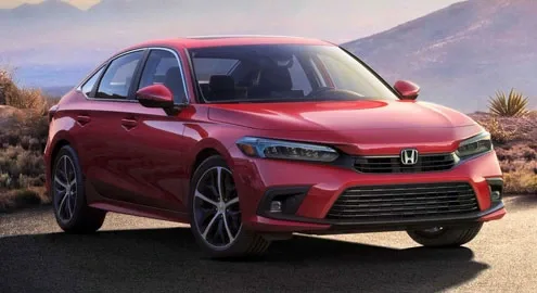 Раскрыт дизайн нового Honda Civic Sedan 2022