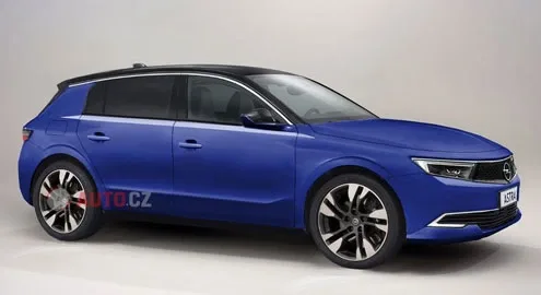 Первые изображения нового Opel Astra 2022