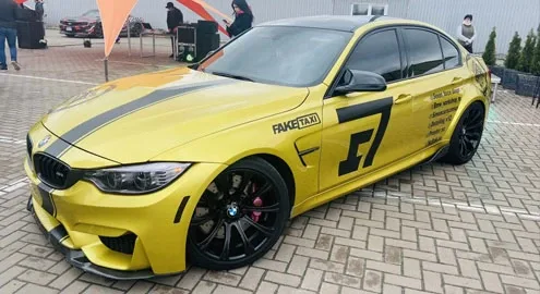 A vibrant car festival took place in Kyiv as part of the all-Ukrainian BMW giveaway