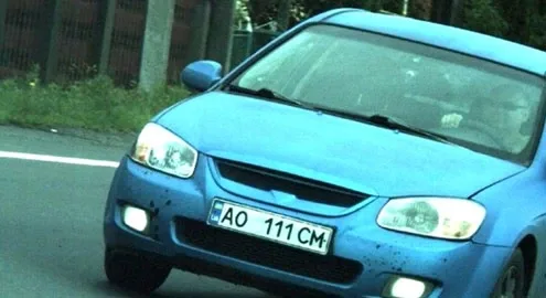 Украинец ловко замаскировал номер авто от радаров TruCam