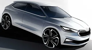 Интерьер новой Skoda Fabia 2021 рассекречен на официальных изображениях
