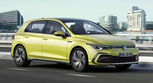 Объявлены украинские цены на новый Volkswagen Golf 8