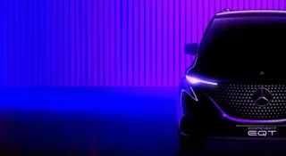 Первые изображения самого дешевого электромобиля Mercedes