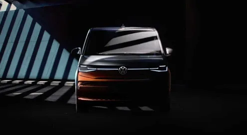 New Volkswagen Multivan T7 appeared in official photos
