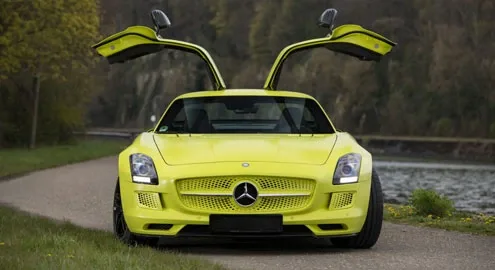 The very first Mercedes electric car will go under the hammer for a million euros