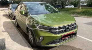 Live photos of the budget crossover Volkswagen Taigo have appeared