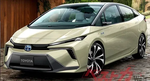 З'явилися перші фото та характеристики нового Toyota Prius V покоління