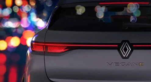 Перші офіційні фото нового Renault Megane 2022