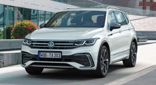 The largest Volkswagen Tiguan appeared in the first photos