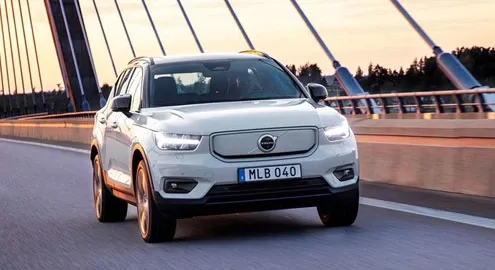 Volvo's first mass-market electric car enters the Ukrainian market