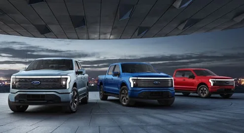 The first electric Ford pickup truck has debuted