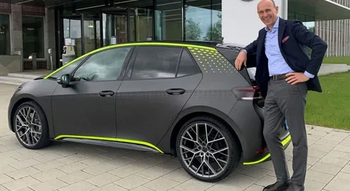 Volkswagen showed an electric alternative to the Golf GTI