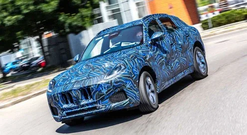Italians showed a bright competitor to Porsche Macan and Mercedes GLC