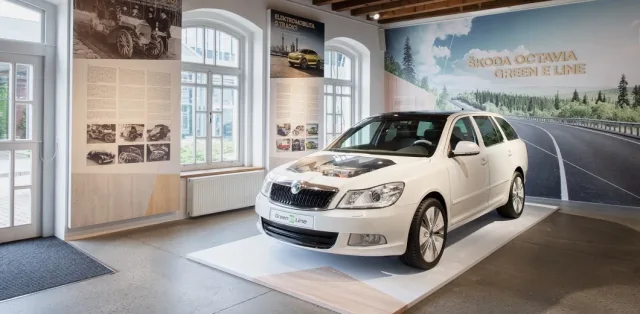 Skoda выставила напоказ электрическую Octavia 9-летней давности (фото)