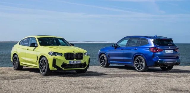 Новые BMW X3 и X4 показались на официальных фото