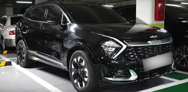 Новый Kia Sportage 2022 впервые засняли вживую (видео)