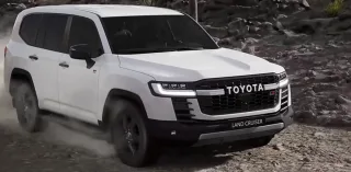 Toyota показала внедорожные возможности нового Land Cruiser 300 (видео)