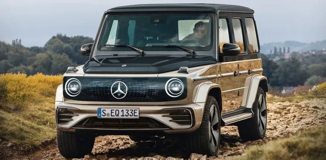 Electric Gelendvagen appeared in the first images