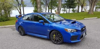 In the US, car thieves stripped a new Subaru WRX STI down to the bare body (video)