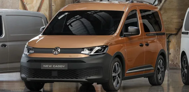 New Volkswagen Caddy received a special version for Ukrainian roads