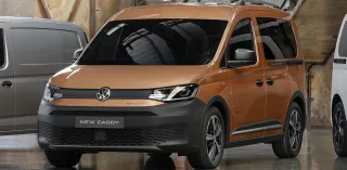 New Volkswagen Caddy received a special version for Ukrainian roads