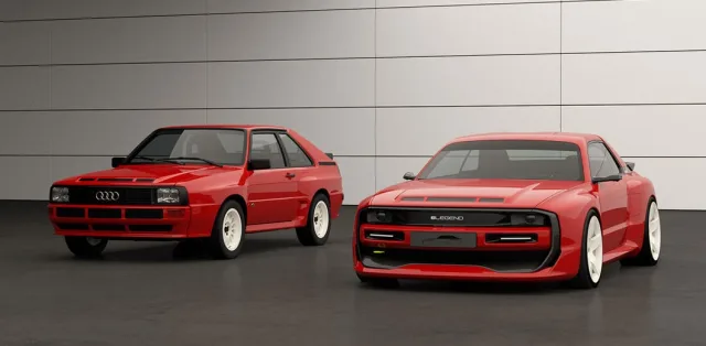Audi Quattro revived as an electric car for 1 million euros
