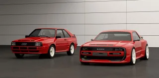 Audi Quattro revived as an electric car for 1 million euros