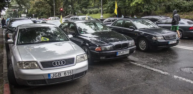 In Ukraine, they do not allow customs clearance of some cars with European license plates