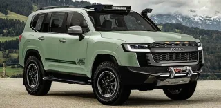 Новий Toyota Land Cruiser 300 прибрали у заводський тюнінг TRD