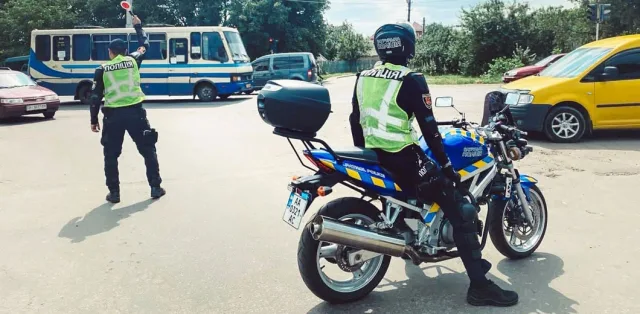 В Украине продолжает увеличиваться количество полицейских на мотоциклах