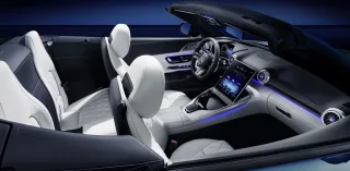 The newest Mercedes sports car appeared in the first official photos