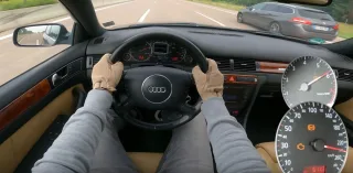 Стартую 20-річну Audi на єврономерах розігнали до 240 км/год (відео)