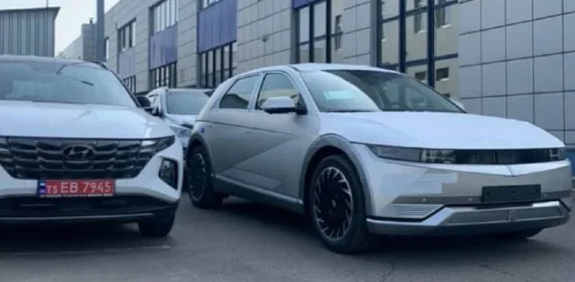 The newest Hyundai Ioniq 5 electric car has been brought to Ukraine