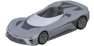 The coolest Chinese electric car has been declassified in the first images