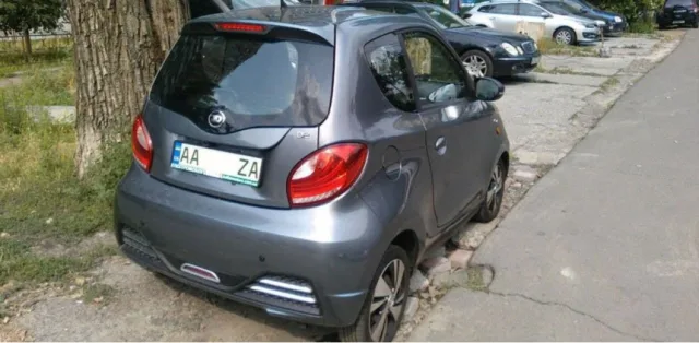 A new budget electric car was spotted in Ukraine