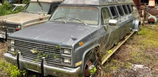 Rare 10-door Chevrolet SUVs found abandoned in Japan