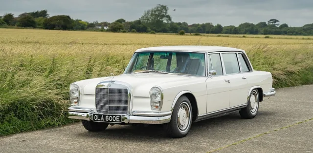 An impressive Mercedes 600 of the iconic singer was put up for auction