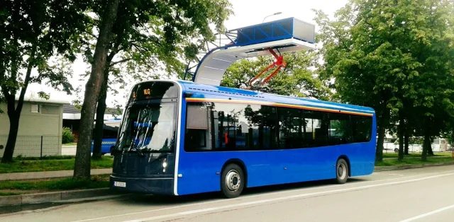 Electric buses will start operating in Kyiv