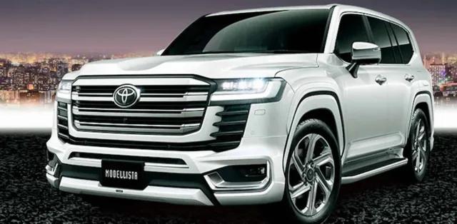 Toyota Land Cruiser 300 shown in a new design variant