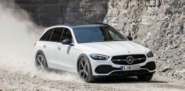 Mercedes has released a special C-Class for Ukrainian roads