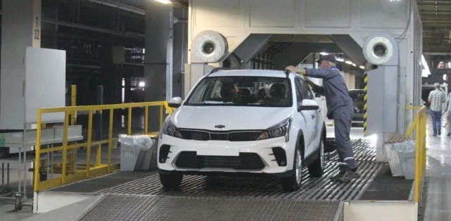Car production in Ukraine has sharply declined