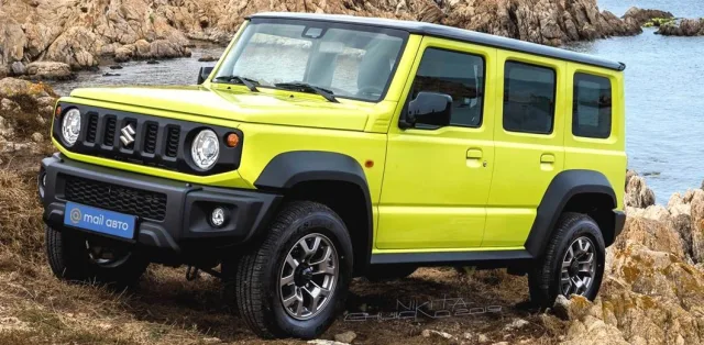 Extended Suzuki Jimny for family declassified in photos