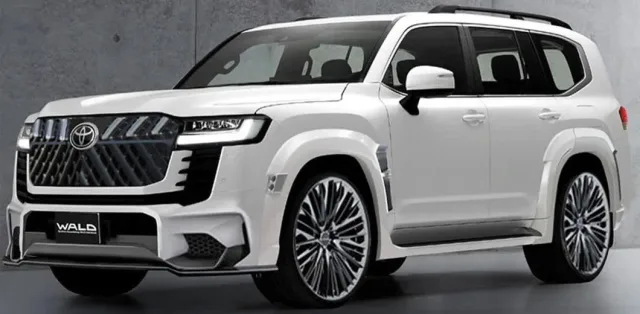 Toyota Land Cruiser 300 debuted in bright tuning (photo)