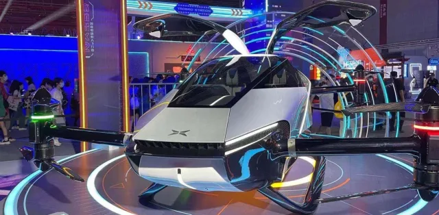 The Chinese have shown a driverless flying taxi