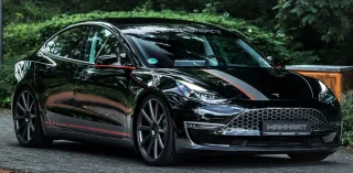 The Germans made a pseudo-gasoline car out of Tesla