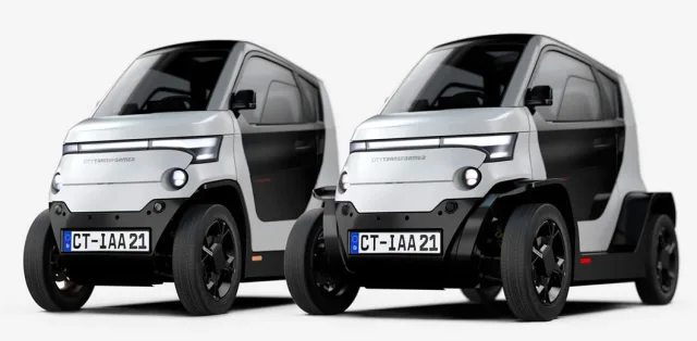 Israelis presented a transformer electric car for 12,500 euros