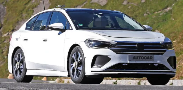 Volkswagen has teased the electric replacement for the Passat